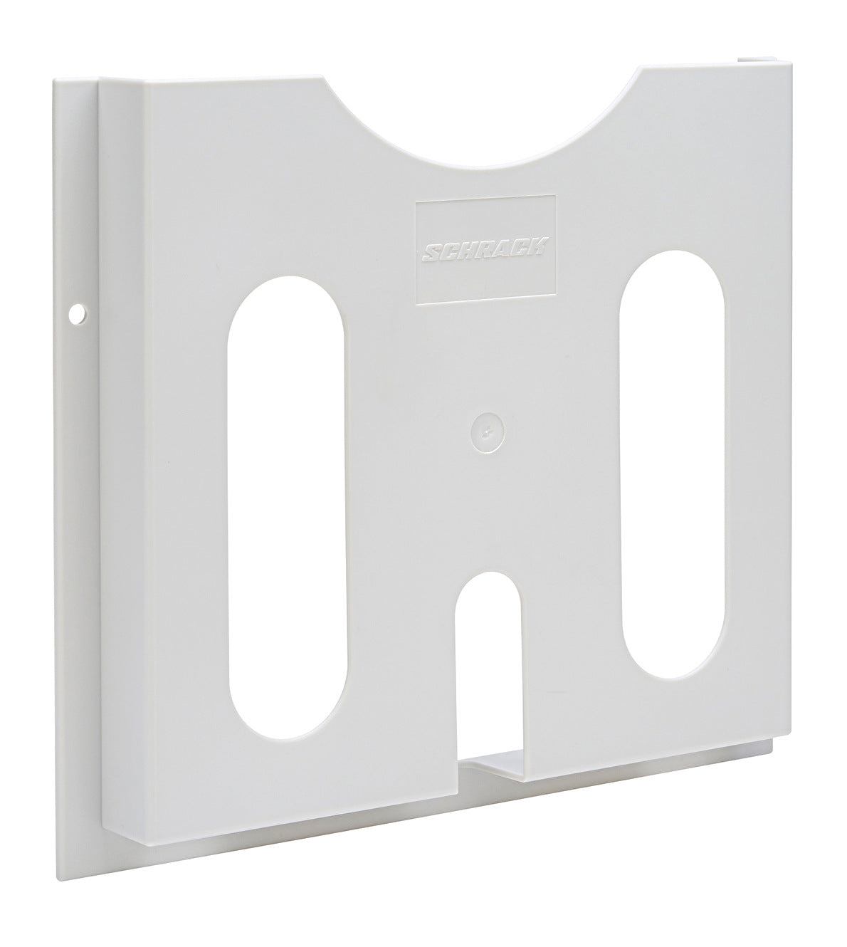 Document pocket, self-adhesive and screwable