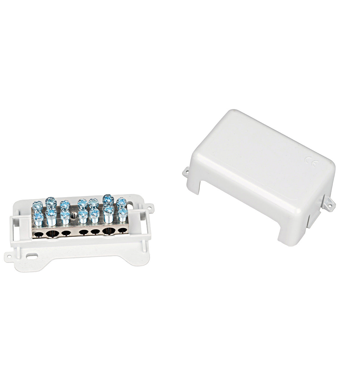 Earth bar, short version, 7 terminals