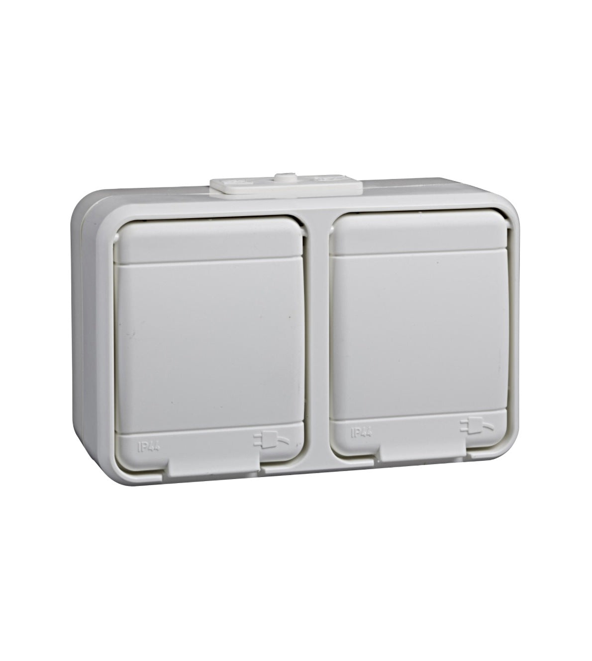 Surface mounted IP44 socket EL445