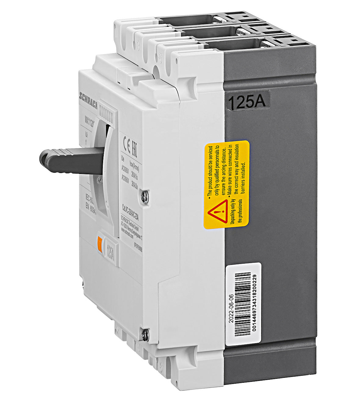 Switch Disconnector MX1 3 pole 125A