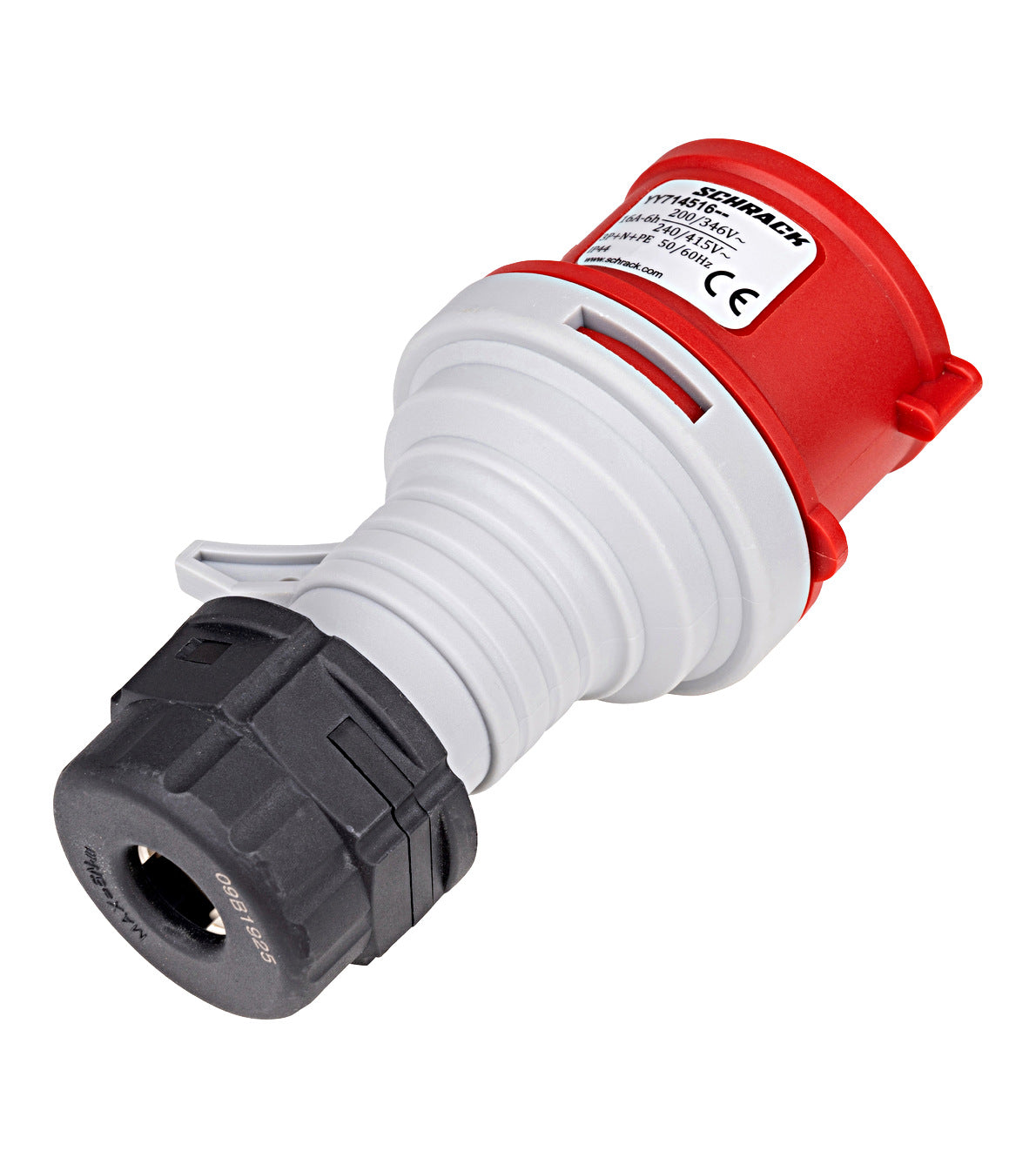CEE-Plug, 5-pole, 400V, IP44