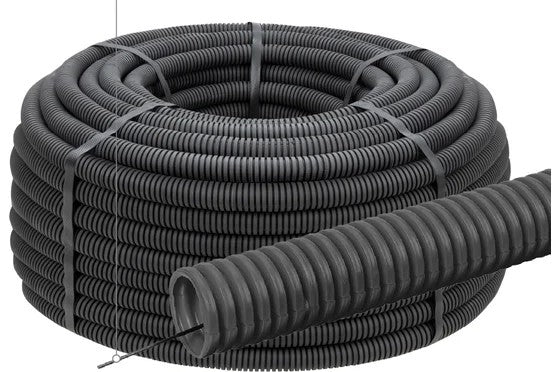 Corrugated cable non-flammable