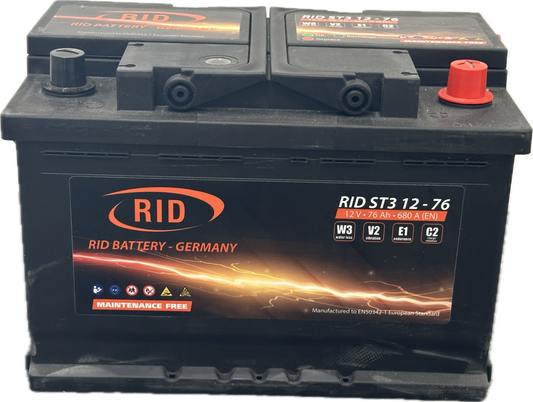 RID մարտկոց 12 Վ 76 Աժ