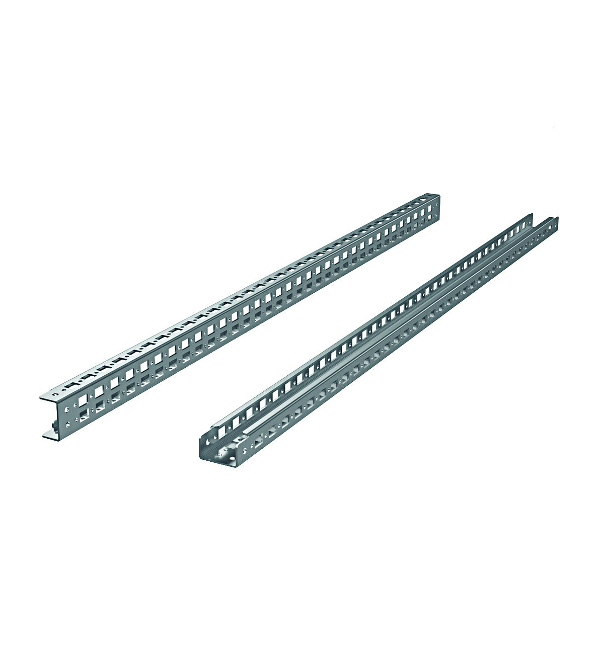 Mounting profiles (pair) with mounting accessories