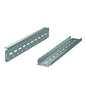 Mounting profiles (pair) with mounting accessories