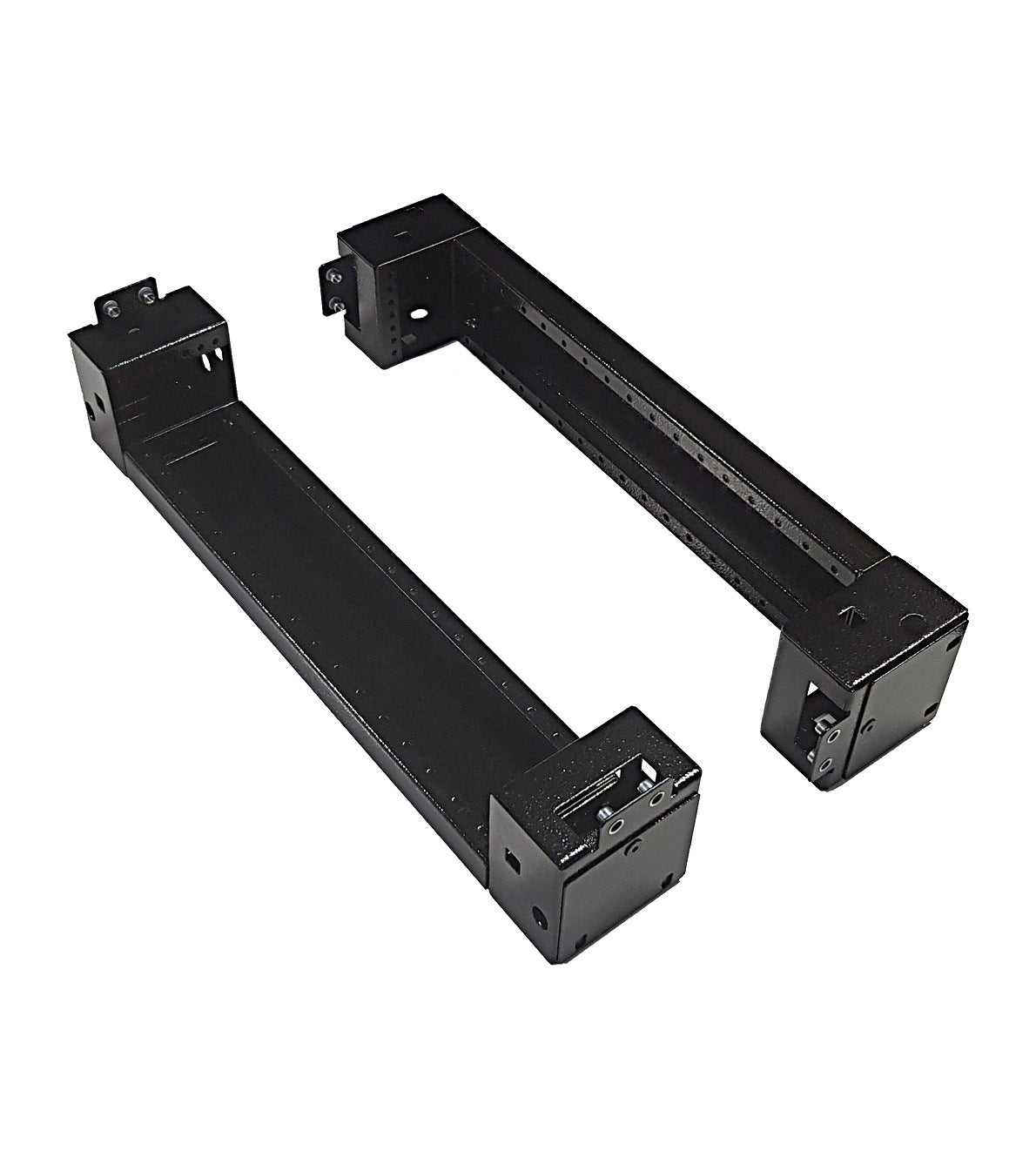 Plinth side parts (pair) with corner parts, H=100 mm