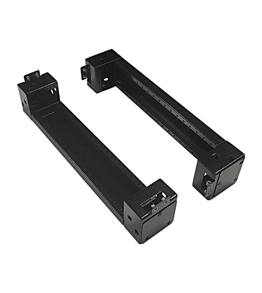 Plinth side parts (pair) with corner parts, H=100 mm
