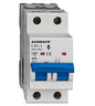 Miniature Circuit Breaker (MCB) AMPARO 10kA, C 63A, 2-pole