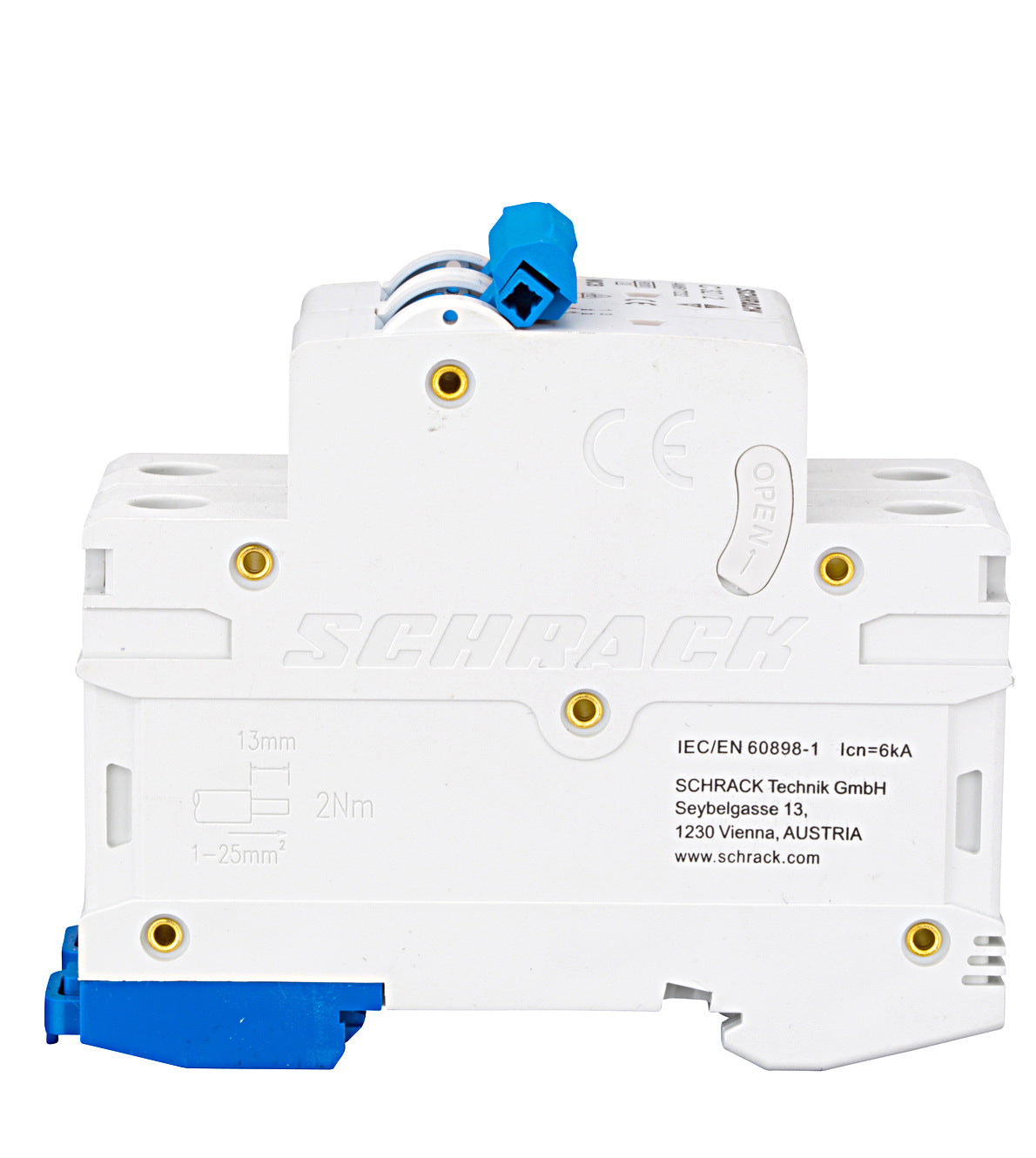 Miniature Circuit Breaker (MCB) AMPARO 6kA, 2-pole