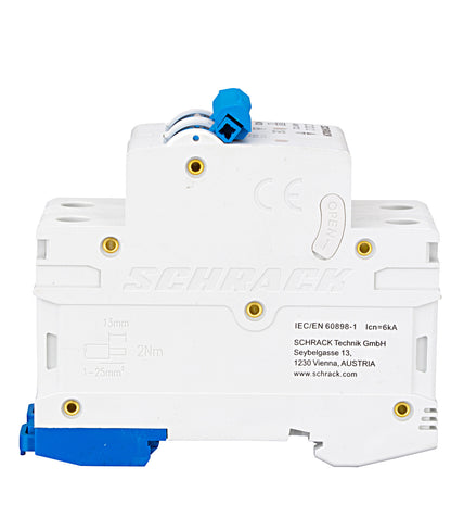 Miniature Circuit Breaker (MCB) AMPARO 6kA, 2-pole