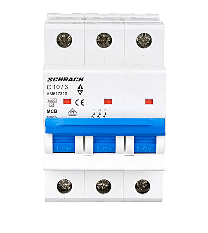 Miniature Circuit Breaker (MCB) AMPARO 6kA, 3-pole