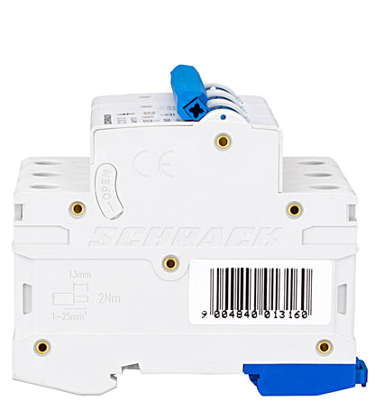 Miniature Circuit Breaker (MCB) AMPARO 6kA, 3-pole