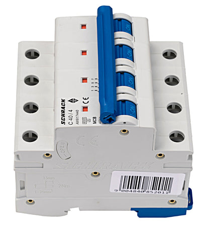 Miniature Circuit Breaker (MCB) AMPARO 6kA, 4-pole