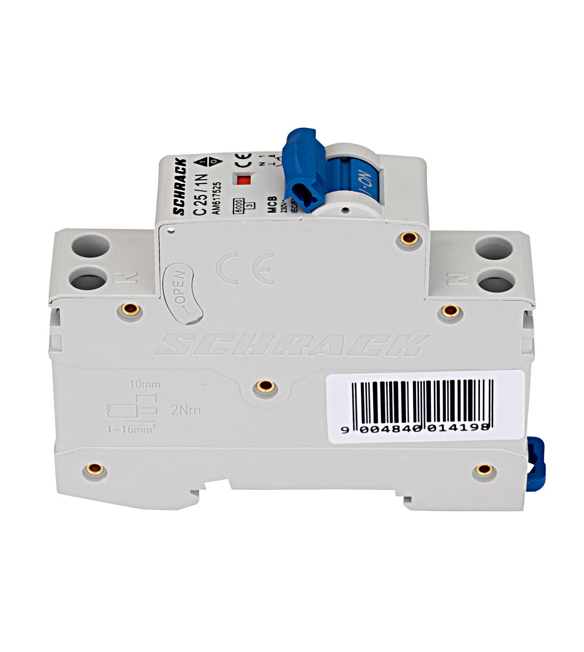 Miniature Circuit Breaker (MCB) AMPARO 6kA, 1+N, 1MW
