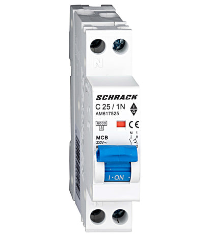 Miniature Circuit Breaker (MCB) AMPARO 6kA, 1+N, 1MW