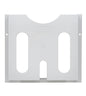 Document pocket, self-adhesive and screwable