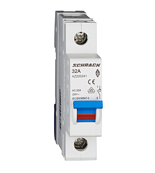 Main Load-Break Switch (Isolator) 32A, 1-pole
