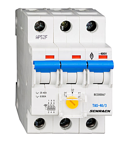 Tariff switch, TAS, setting range