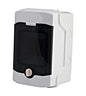 Wall-mounted enclosure, IP65, transparent door, BK0802