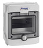 Wall-mounted enclosure, IP65, transparent door, BK0802
