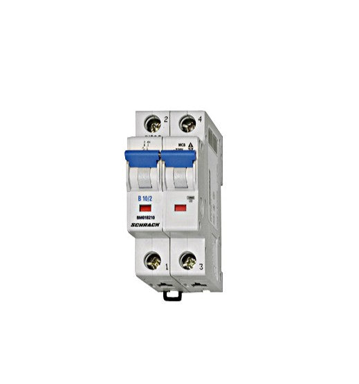 Miniature Circuit Breaker (MCB), 2-pole, 4.5KA