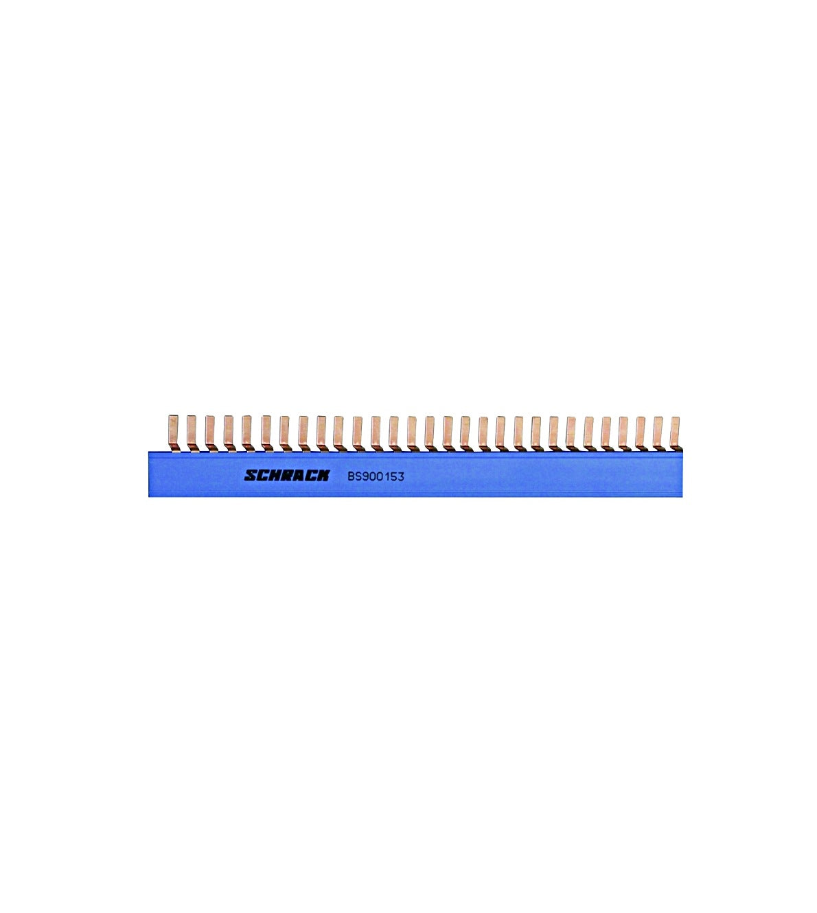 Busbar Pin Version, N, Pin 4mm, 16mm², MW=9mm, 1m