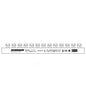 Busbar fork 4-pole, L1/L2/L3/N, 16mm², 1m