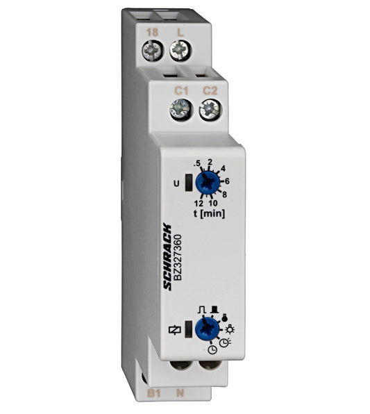 Stair Case Timer VOWA+,1-12m, 16A, Advance Warning+Contr.Inp