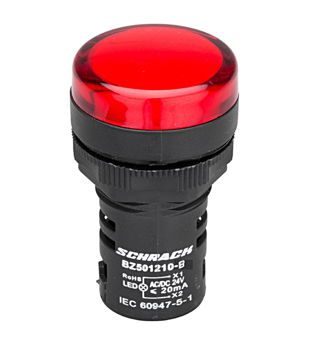 LED-indicator monobloc 24VAC/DC, 230V