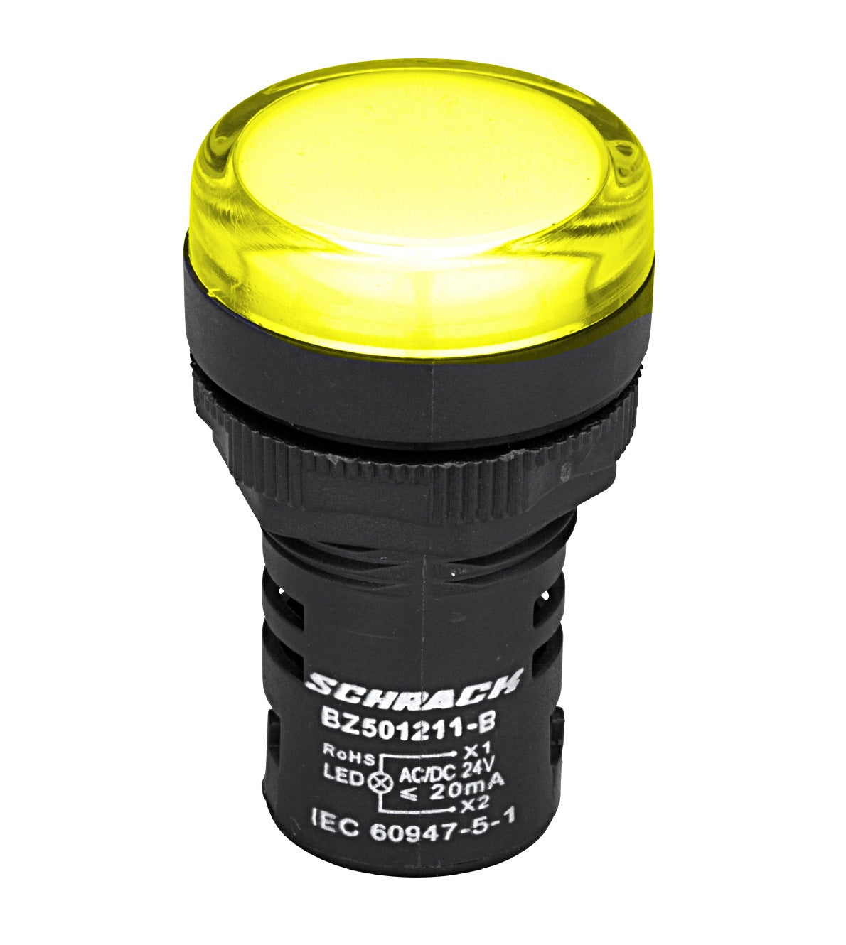 LED-indicator monobloc 24VAC/DC, 230V
