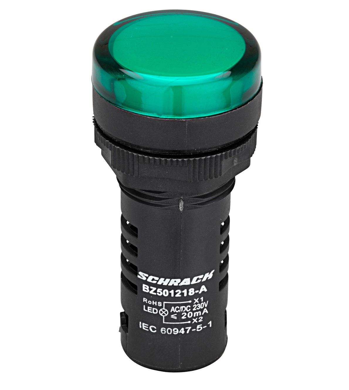 LED-indicator monobloc 24VAC/DC, 230V