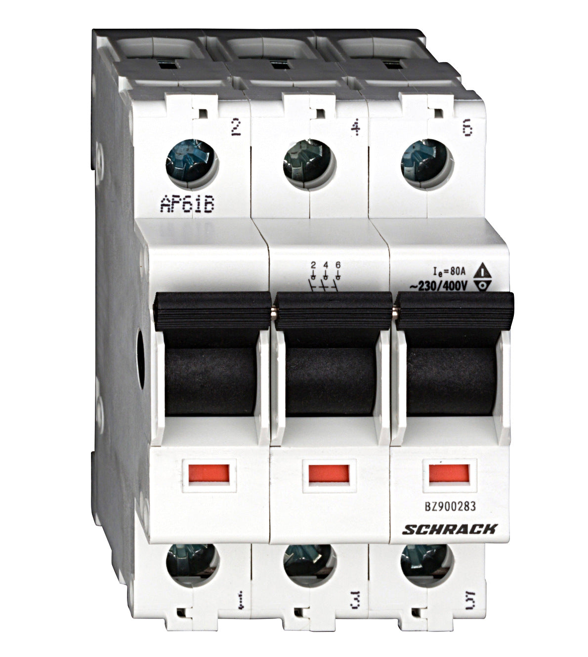 Main Load-Break Switch (Isolator) 80A, 3-pole