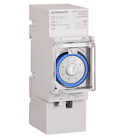 Analog time switch 2MW, without power reserve