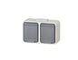 Surface mounted IP44 socket EL445