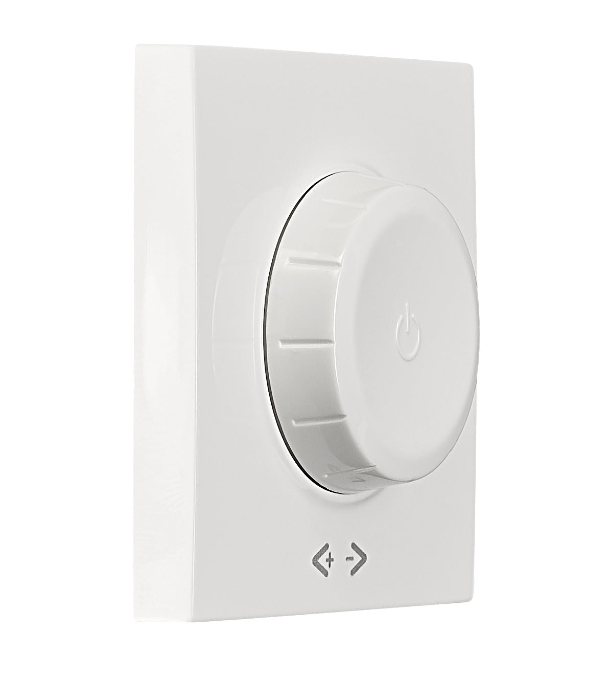 Dimmer cover, white