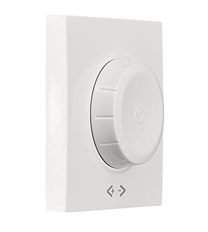 Dimmer cover, white