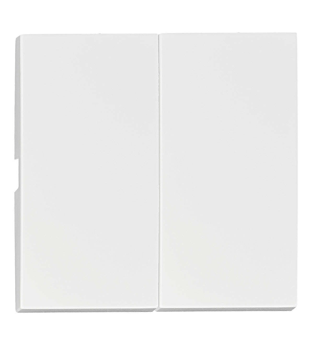 Rocker S 50 2-gang, white