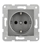 Socket outlet, cage clamps, anthracite