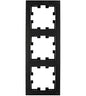 Frame, Design CUBIC, black