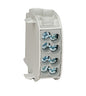 CU-Main branch terminal, 25mm², 1-pole insulated grey