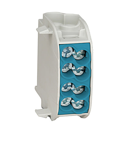 CU-Main branch terminal, 25mm², 1-pole insulated blue