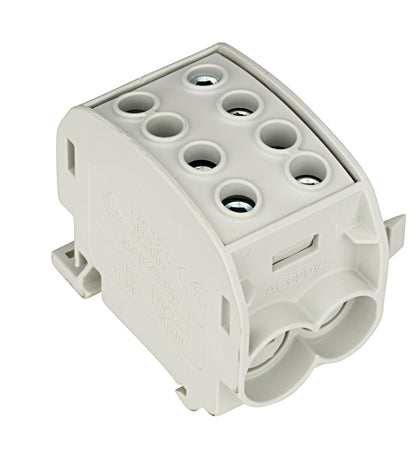 CU-Main branch terminal, 70mm², 1-pole insulated grey