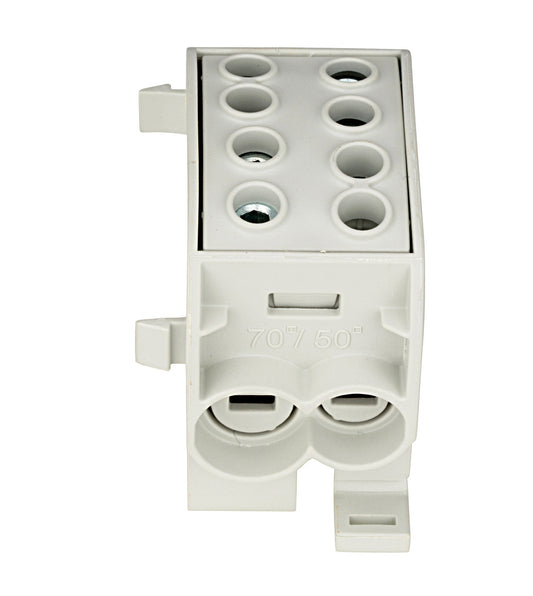CU-Main branch terminal, 70mm², 1-pole insulated grey