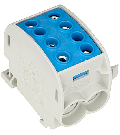CU-Main branch terminal, 70mm², 1-pole insulated blue