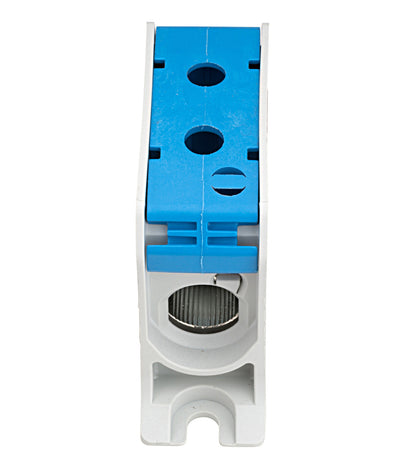 Aluminium /Copper terminal, 1-pole blue, 95mm²
