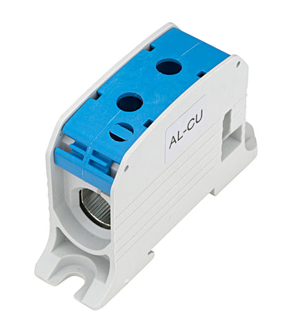 Aluminium /Copper terminal, 1-pole blue, 95mm²