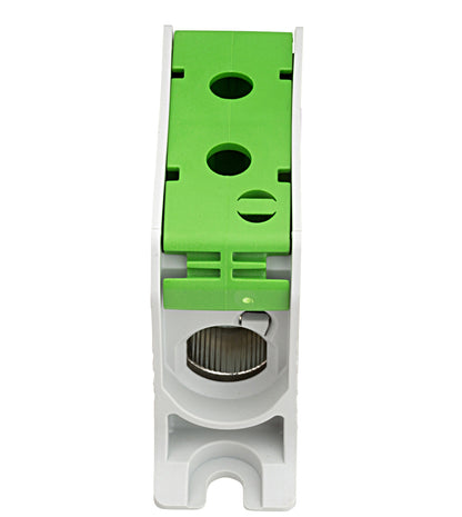 Aluminium /Copper terminal, 1-pole green, 95mm²