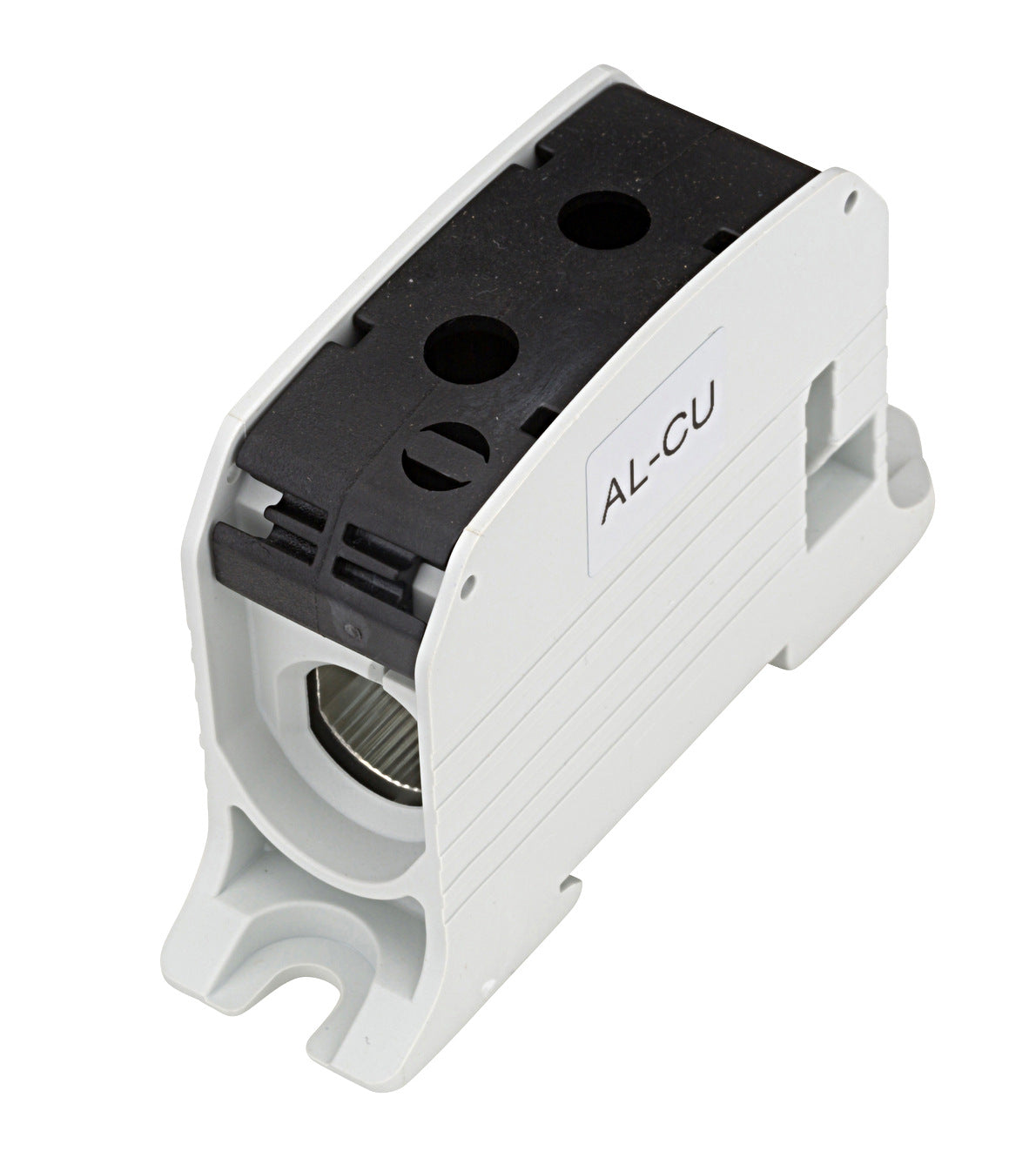 Aluminium /Copper terminal, 1-pole black, 95mm²