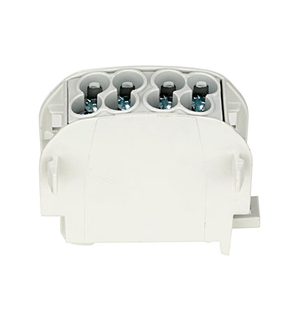 AL/CU-Main branch terminal, 25mm², 1-pole insulated grey