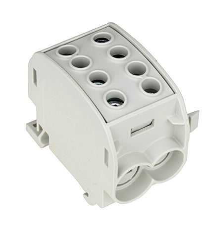 AL/CU-Main branch terminal, 70mm², 1-pole insulated grey